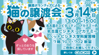 猫の譲渡会開催！